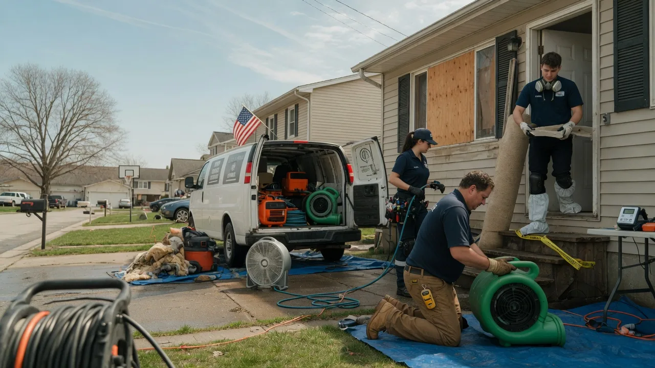 Water Damage Restoration in Brownsdale, MN near me
